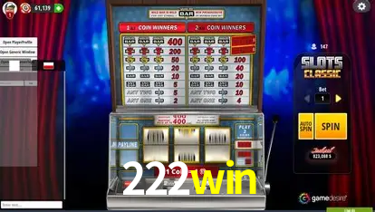 Descubra o Mundo do Cassino Online com 222win